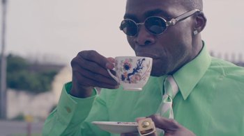 Movie still from “Solange - Losing You” (2012), directed by Melina Matsoukas – Medium shot, Low angle