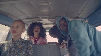 Movie still from “Solange - Losing You” (2012), directed by Melina Matsoukas – Medium shot, Over the shoulder angle