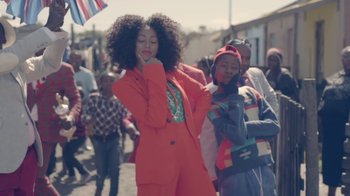 Movie still from “Solange - Losing You” (2012), directed by Melina Matsoukas – Medium shot, Low angle