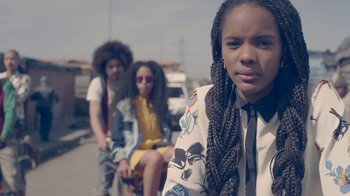 Movie still from “Solange - Losing You” (2012), directed by Melina Matsoukas – Close Up shot, Low angle