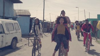 Movie still from “Solange - Losing You” (2012), directed by Melina Matsoukas – Medium shot, Over the shoulder angle