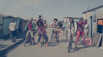 Movie still from “Solange - Losing You” (2012), directed by Melina Matsoukas – Wide shot, Low angle