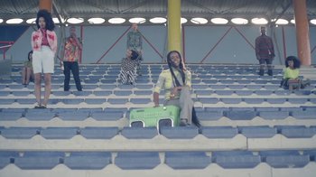 Movie still from “Solange - Losing You” (2012), directed by Melina Matsoukas – Extreme Wide shot, High angle