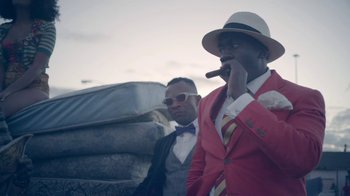 Movie still from “Solange - Losing You” (2012), directed by Melina Matsoukas – Medium shot, Low angle