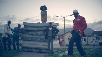 Movie still from “Solange - Losing You” (2012), directed by Melina Matsoukas – Wide shot, Low angle