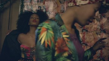 Movie still from “Solange - Losing You” (2012), directed by Melina Matsoukas – Medium shot, Over the shoulder angle