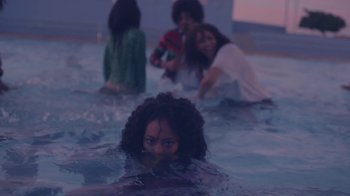 Movie still from “Solange - Losing You” (2012), directed by Melina Matsoukas – Extreme Wide shot, High angle