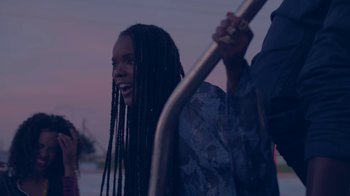 Movie still from “Solange - Losing You” (2012), directed by Melina Matsoukas – Medium shot, Over the shoulder angle