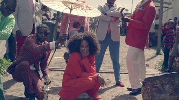 Movie still from “Solange - Losing You” (2012), directed by Melina Matsoukas – Medium shot, Over the shoulder angle