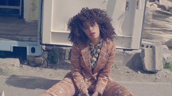 Movie still from “Solange - Losing You” (2012), directed by Melina Matsoukas – Medium shot, High angle