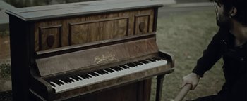 Movie still from “Gangs of Ballet - Hello Sweet World” (2012), directed by Salomon Ligthelm – Extreme Close Up shot, High angle