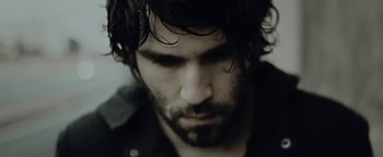 Movie still from “Gangs of Ballet - Hello Sweet World” (2012), directed by Salomon Ligthelm – Close Up shot, Low angle