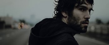 Movie still from “Gangs of Ballet - Hello Sweet World” (2012), directed by Salomon Ligthelm – Close Up shot, Low angle