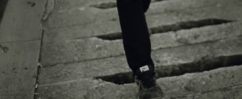 Movie still from “Gangs of Ballet - Hello Sweet World” (2012), directed by Salomon Ligthelm – Medium shot, Overhead angle