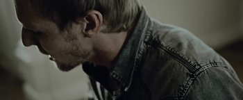 Movie still from “Gangs of Ballet - Hello Sweet World” (2012), directed by Salomon Ligthelm – Extreme Close Up shot, Over the shoulder angle