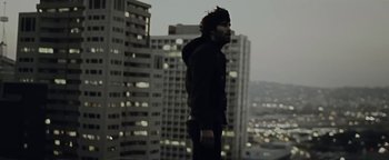 Movie still from “Gangs of Ballet - Hello Sweet World” (2012), directed by Salomon Ligthelm – Medium shot, Low angle