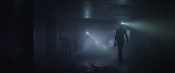 Movie still from “Solar Year - Brotherhood” (2012), directed by Emily Kai Bock – Extreme Wide shot, Low angle