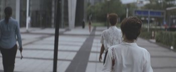 Movie still from “Antony and The Johnsons - Cut the World” (2012), directed by Nabil Elderkin – Medium shot, Over the shoulder angle