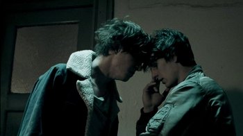 Movie still from “Beach House - Wild” (2012), directed by Johan Renck – Close Up shot, Over the shoulder angle