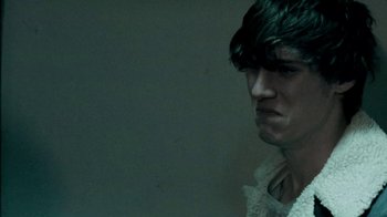 Movie still from “Beach House - Wild” (2012), directed by Johan Renck – Close Up shot, Over the shoulder angle