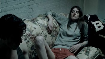 Movie still from “Beach House - Wild” (2012), directed by Johan Renck – Medium shot, Low angle