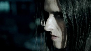 Movie still from “Beach House - Wild” (2012), directed by Johan Renck – Extreme Close Up shot, Low angle