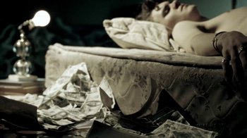 Movie still from “Beach House - Wild” (2012), directed by Johan Renck – Medium shot, High angle