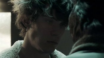 Movie still from “Beach House - Wild” (2012), directed by Johan Renck – Close Up shot, Over the shoulder angle