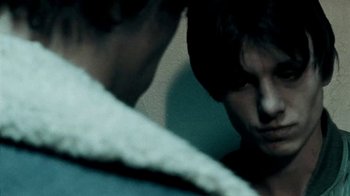 Movie still from “Beach House - Wild” (2012), directed by Johan Renck – Extreme Close Up shot, Over the shoulder angle