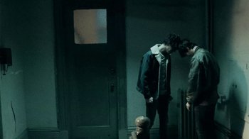 Movie still from “Beach House - Wild” (2012), directed by Johan Renck – Medium shot, High angle