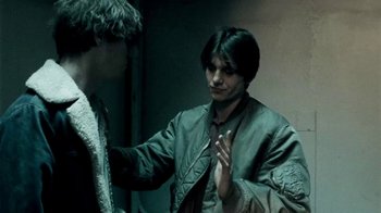 Movie still from “Beach House - Wild” (2012), directed by Johan Renck – Medium shot, Over the shoulder angle