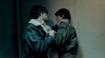 Movie still from “Beach House - Wild” (2012), directed by Johan Renck – Medium shot, Over the shoulder angle