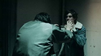 Movie still from “Beach House - Wild” (2012), directed by Johan Renck – Medium shot, High angle