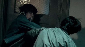 Movie still from “Beach House - Wild” (2012), directed by Johan Renck – Medium shot, Over the shoulder angle