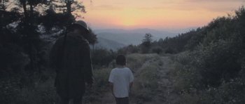 Movie still from “Youth Lagoon - Montana” (2011), directed by Tyler T. Williams – Extreme Wide shot, High angle