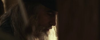 Movie still from “Bon Iver - Towers” (2011), directed by Nabil Elderkin – Extreme Close Up shot, Low angle