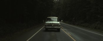 Movie still from “Bon Iver - Towers” (2011), directed by Nabil Elderkin – Wide shot, High angle