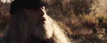 Movie still from “Bon Iver - Towers” (2011), directed by Nabil Elderkin – Close Up shot, Over the shoulder angle