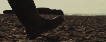 Movie still from “Bon Iver - Towers” (2011), directed by Nabil Elderkin – Extreme Close Up shot, Low angle