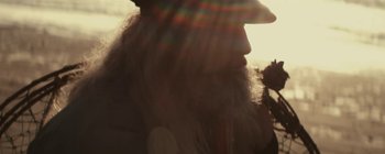 Movie still from “Bon Iver - Towers” (2011), directed by Nabil Elderkin – Extreme Close Up shot, Low angle