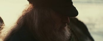 Movie still from “Bon Iver - Towers” (2011), directed by Nabil Elderkin – Extreme Close Up shot, Low angle