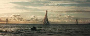 Movie still from “Bon Iver - Towers” (2011), directed by Nabil Elderkin – Extreme Wide shot, Low angle