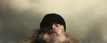 Movie still from “Bon Iver - Towers” (2011), directed by Nabil Elderkin – Close Up shot, Low angle