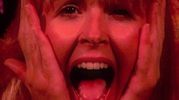 Movie still from “The Suzan - Devils” (2011), directed by Ryan Staake – Extreme Close Up shot, Overhead angle