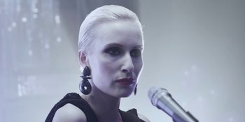 Movie still from “The Floor Is Made Of Lava - Leave Me Now” (2011), directed by Casper Balslev – Close Up shot, Low angle