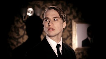 Movie still from “Mirrors - Into The Heart” (2011), directed by Us – Close Up shot, Low angle