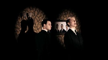 Movie still from “Mirrors - Into The Heart” (2011), directed by Us – Medium shot, Low angle