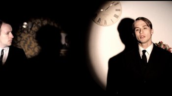 Movie still from “Mirrors - Into The Heart” (2011), directed by Us – Medium shot, Low angle