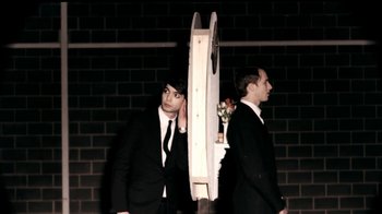 Movie still from “Mirrors - Into The Heart” (2011), directed by Us – Medium shot, Low angle