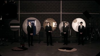 Movie still from “Mirrors - Into The Heart” (2011), directed by Us – Wide shot, High angle